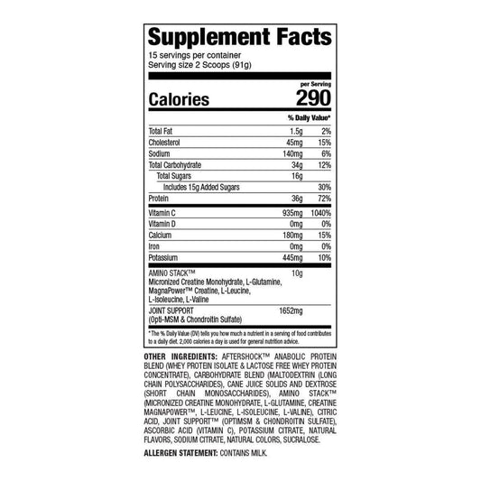 Myogenix AFTERSHOCKâ„¢ - 3 lb