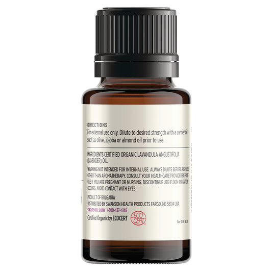 Certified Organic Lavender Essential Oil - 2 Pack
