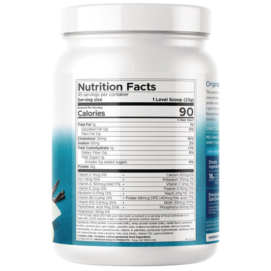Original Whey Protein Powder - Vanilla