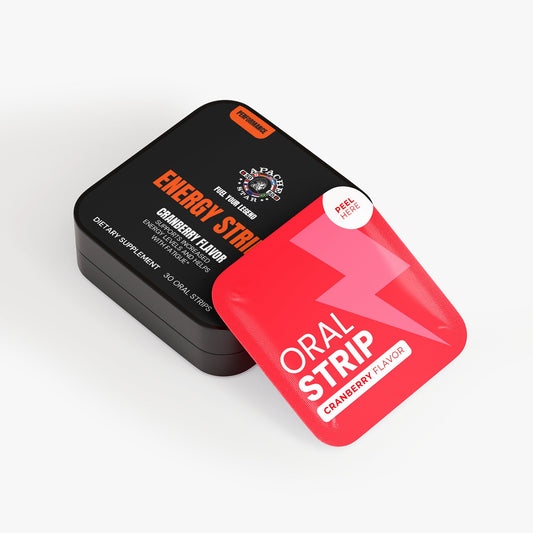 ENERGY STRIPS - CRANBERRY