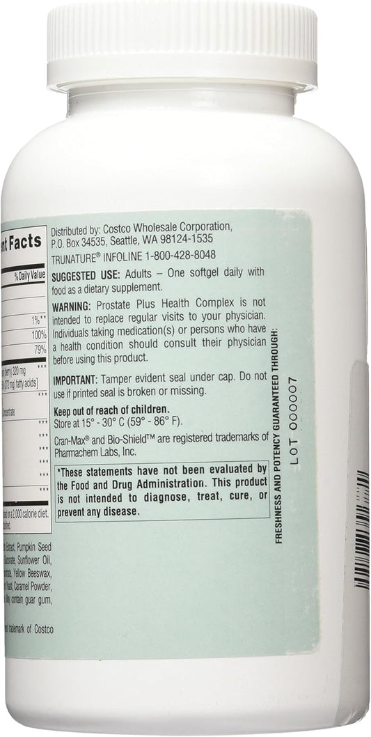 Trunature Prostate Health Complex, 250 Softgels
