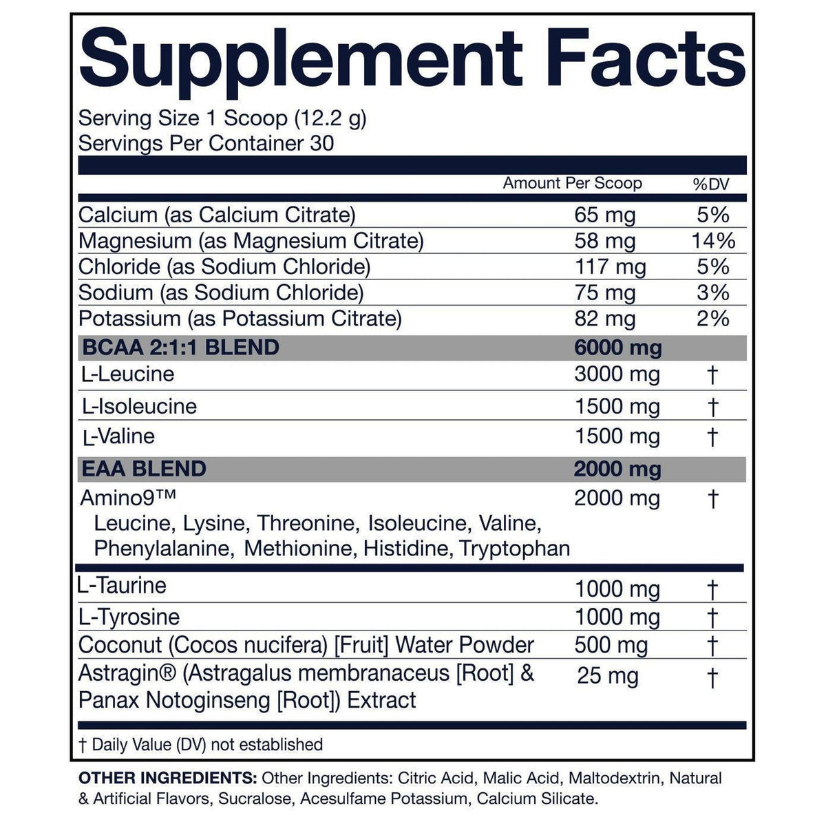 NutriFitt Epic Aminos