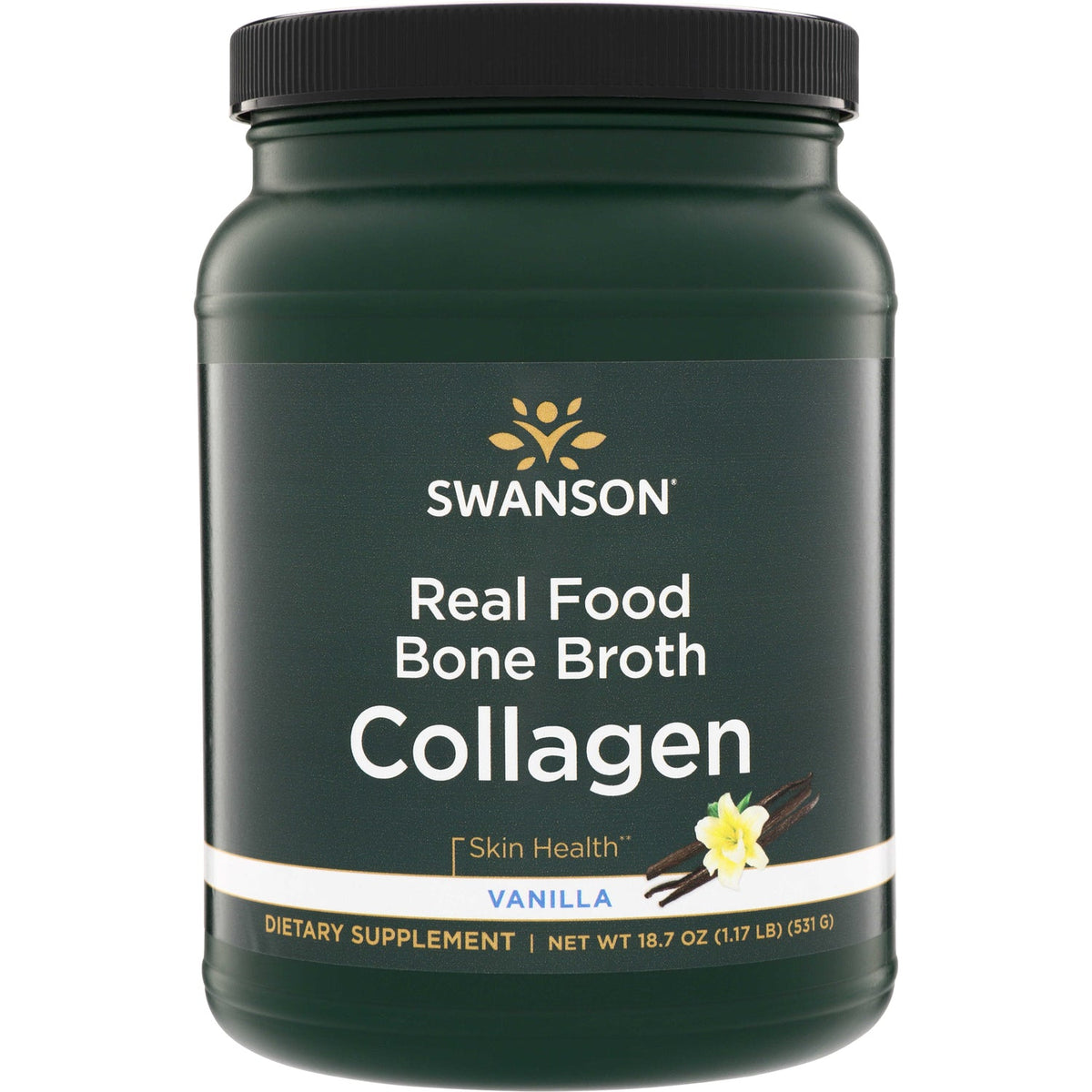 Real Food Bone Broth Collagen - Vanilla