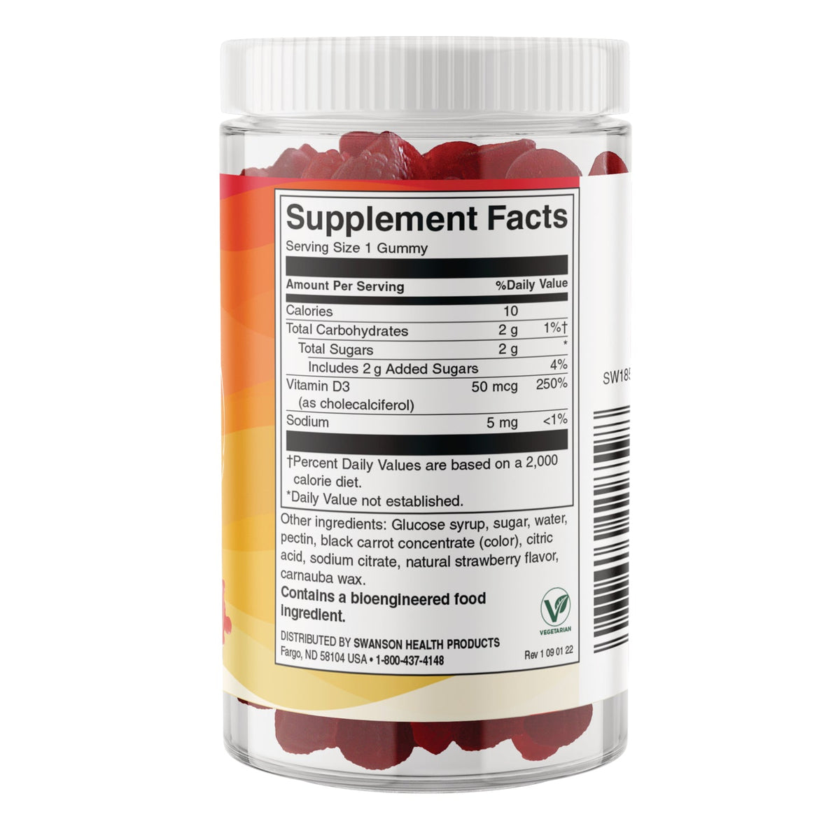 Vitamin D3 Gummies - Strawberry