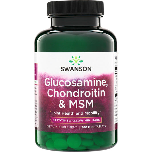 Glucosamine, Chondroitin & MSM - Mini Tabs